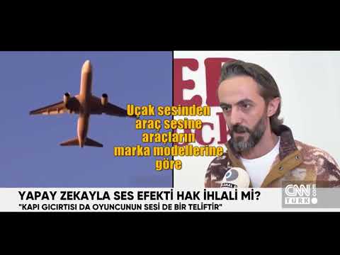 Sesoidon’un CNN TÜRK’te yayınlanan yapay zekâ ve ses röportajı